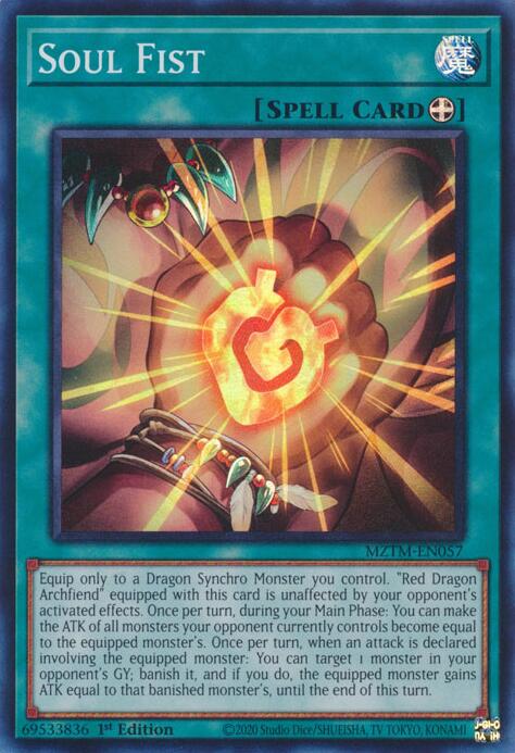 Soul Fist [MZTM-EN057] Super Rare | Card Merchant Takapuna