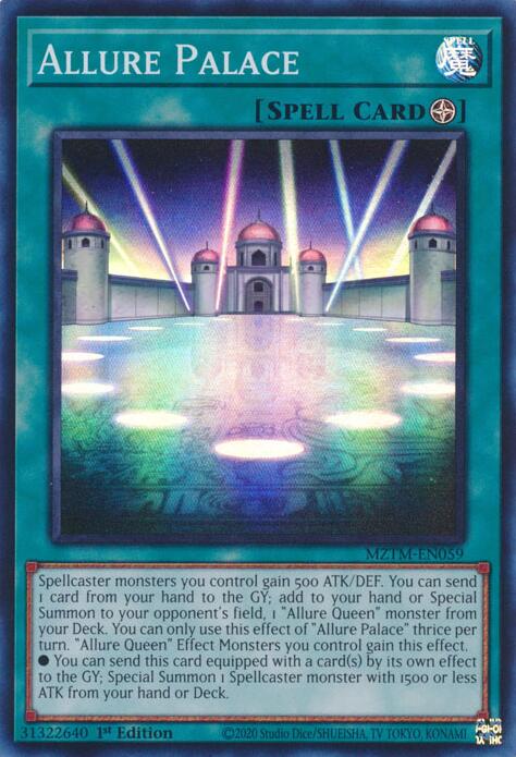 Allure Palace [MZTM-EN059] Super Rare | Card Merchant Takapuna