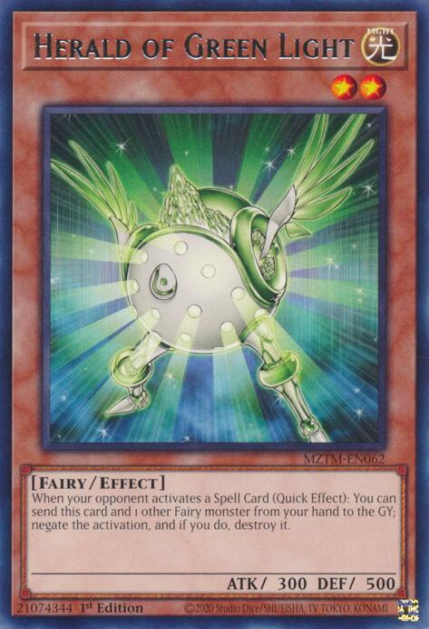 Herald of Green Light [MZTM-EN062] Rare | Card Merchant Takapuna
