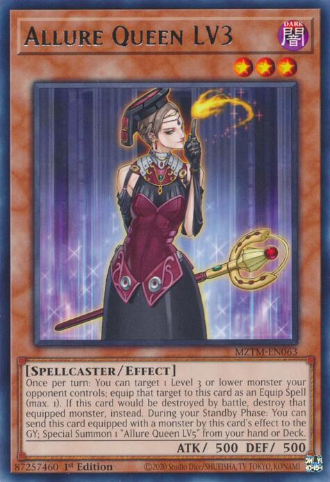 Allure Queen LV3 [MZTM-EN063] Rare | Card Merchant Takapuna