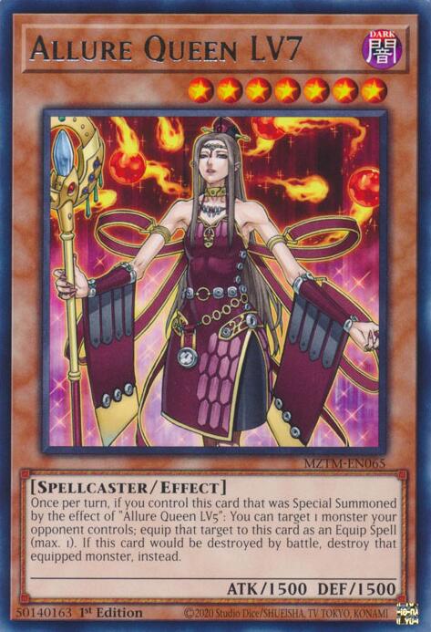 Allure Queen LV7 [MZTM-EN065] Rare | Card Merchant Takapuna