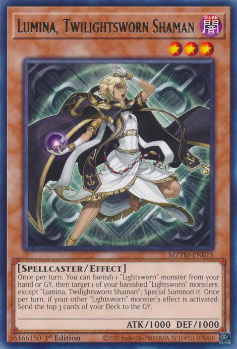 Lumina, Twilightsworn Shaman [MZTM-EN075] Rare | Card Merchant Takapuna