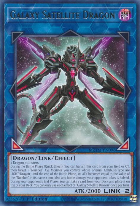 Galaxy Satellite Dragon [MZTM-EN096] Rare | Card Merchant Takapuna