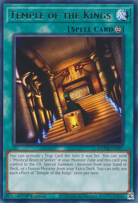 Temple of the Kings [MZTM-EN097] Rare | Card Merchant Takapuna