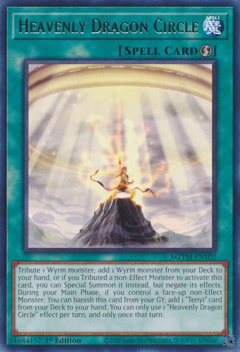 Heavenly Dragon Circle [MZTM-EN102] Rare | Card Merchant Takapuna