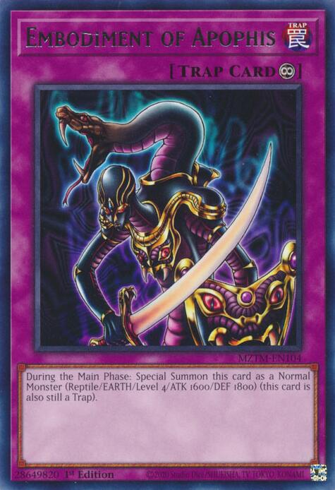 Embodiment of Apophis [MZTM-EN104] Rare | Card Merchant Takapuna