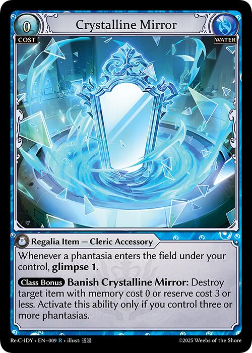 Crystalline Mirror (009) [Diao Chan Re: Collection, Idyll Corsage] | Card Merchant Takapuna
