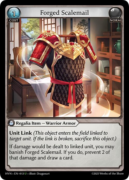 Forged Scalemail (013) [Abyssal Heaven] | Card Merchant Takapuna