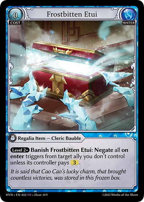 Frostbitten Etui (022) [Abyssal Heaven] | Card Merchant Takapuna