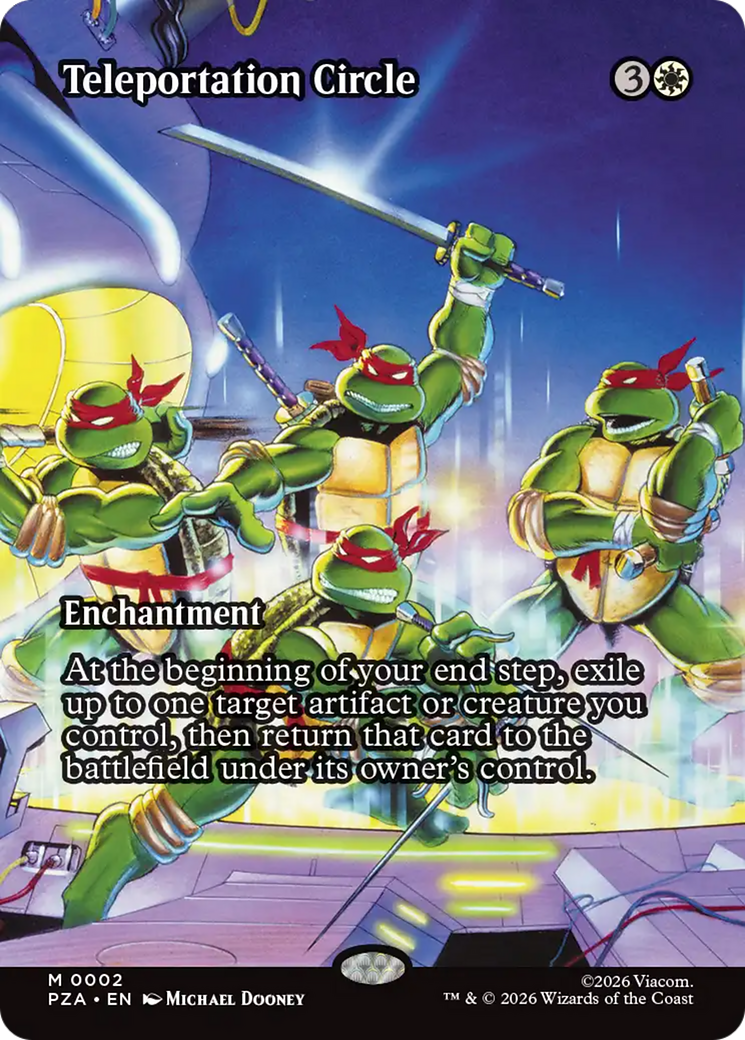 Teleportation Circle (Borderless) [Teenage Mutant Ninja Turtles Eternal-Legal] | Card Merchant Takapuna