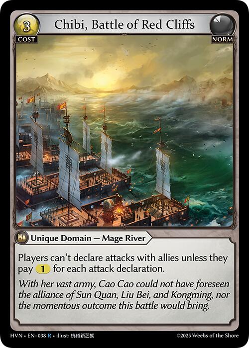 Chibi, Battle of Red Cliffs (038) [Abyssal Heaven] | Card Merchant Takapuna