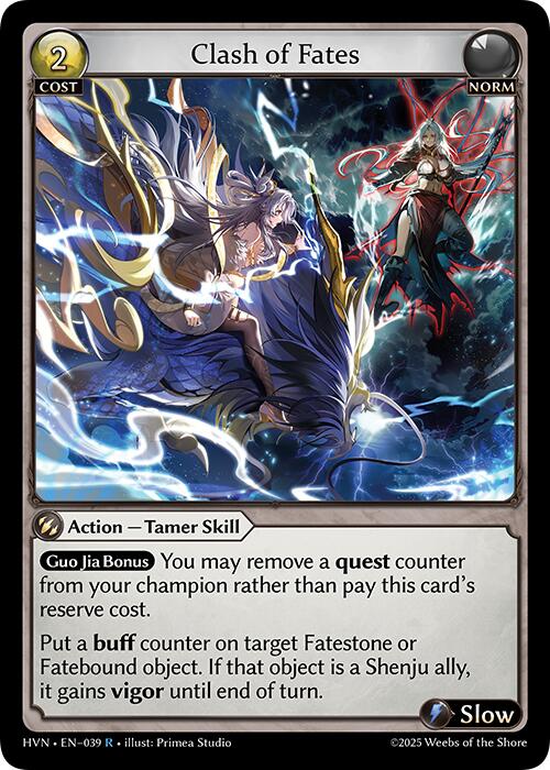 Clash of Fates (039) [Abyssal Heaven] | Card Merchant Takapuna
