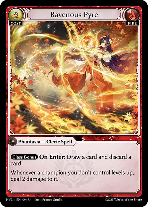 Ravenous Pyre (094) [Abyssal Heaven] | Card Merchant Takapuna