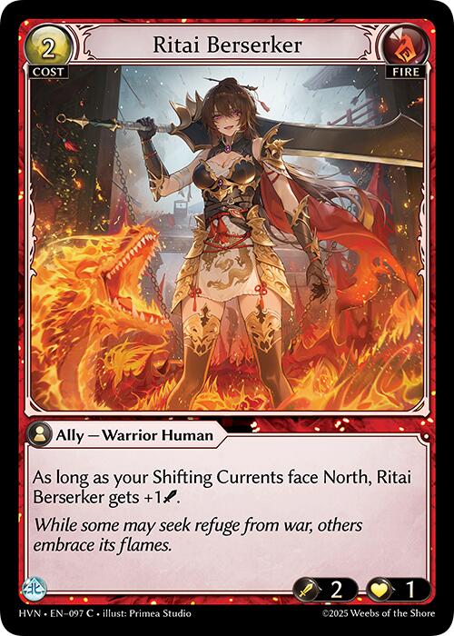 Ritai Berserker (097) [Abyssal Heaven] | Card Merchant Takapuna