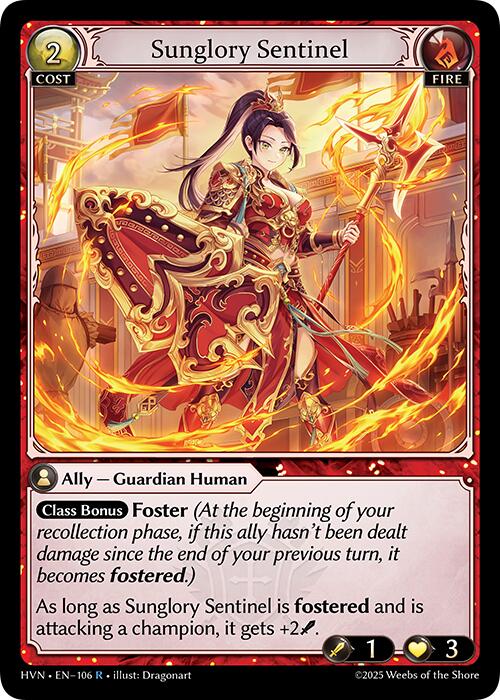 Sunglory Sentinel (106) [Abyssal Heaven] | Card Merchant Takapuna