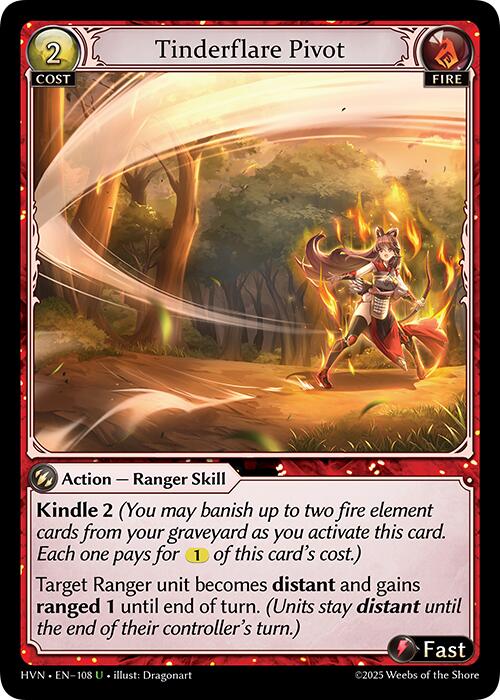 Tinderflare Pivot (108) [Abyssal Heaven] | Card Merchant Takapuna