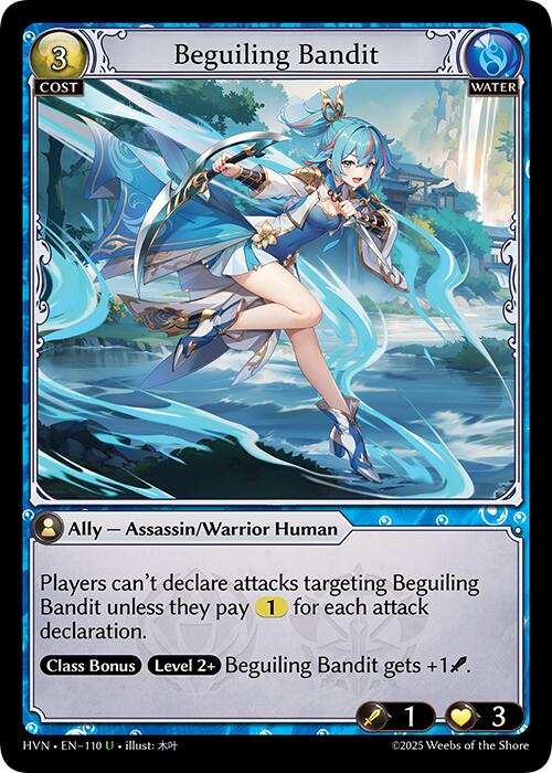 Beguiling Bandit (110) [Abyssal Heaven] | Card Merchant Takapuna