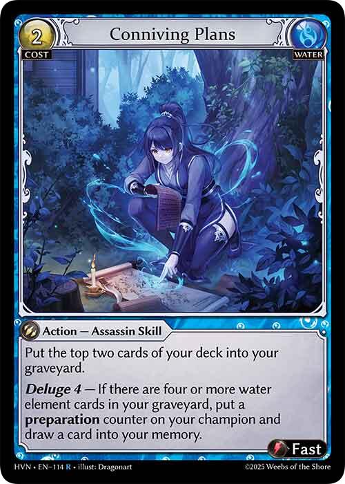 Conniving Plans (114) [Abyssal Heaven] | Card Merchant Takapuna
