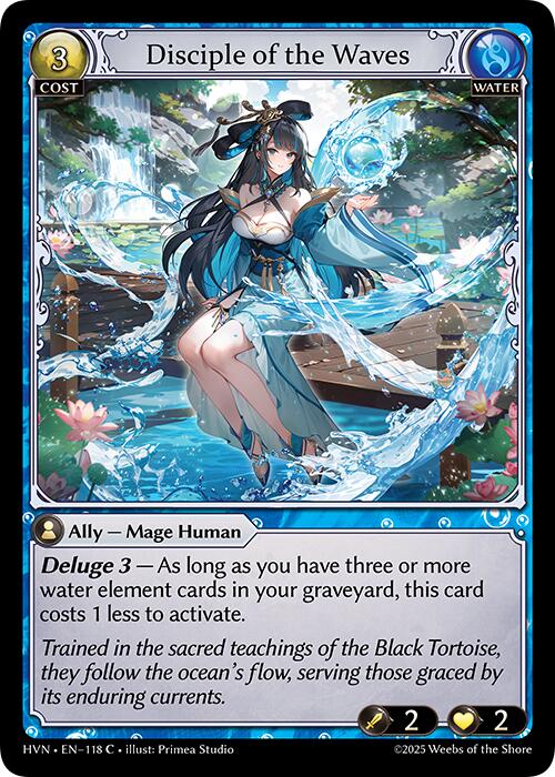 Disciple of the Waves (118) [Abyssal Heaven] | Card Merchant Takapuna