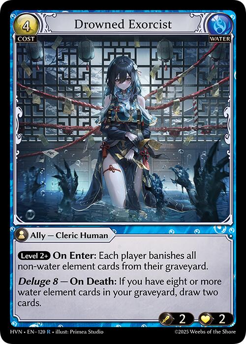 Drowned Exorcist (120) [Abyssal Heaven] | Card Merchant Takapuna