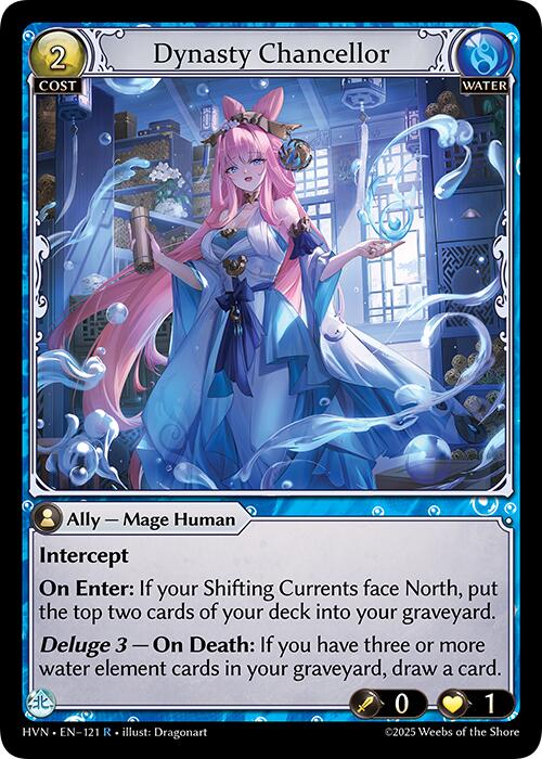 Dynasty Chancellor (121) [Abyssal Heaven] | Card Merchant Takapuna