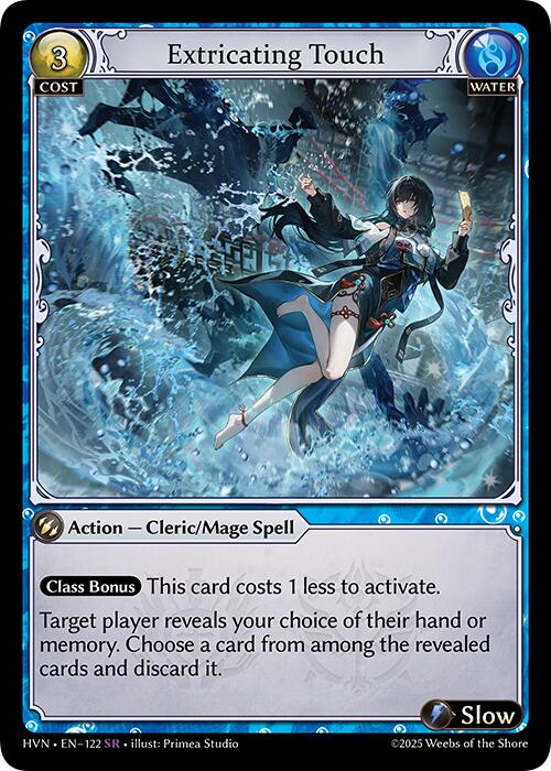 Extricating Touch (122) [Abyssal Heaven] | Card Merchant Takapuna
