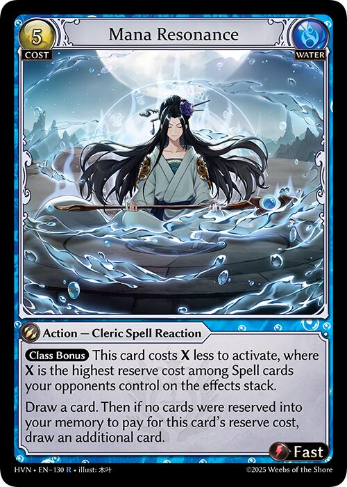Mana Resonance (130) [Abyssal Heaven] | Card Merchant Takapuna