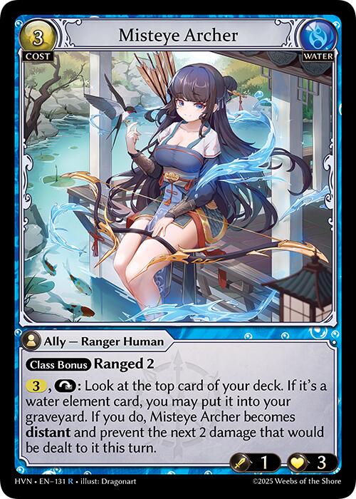 Misteye Archer (131) [Abyssal Heaven] | Card Merchant Takapuna
