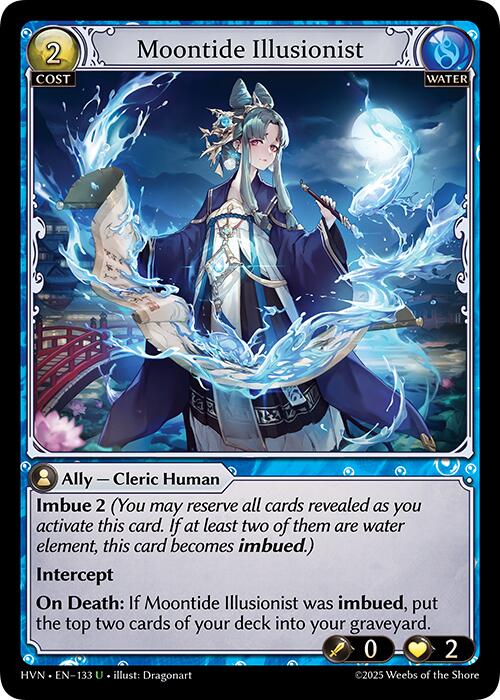 Moontide Illusionist (133) [Abyssal Heaven] | Card Merchant Takapuna