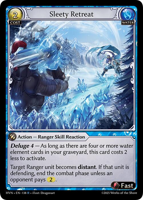 Sleety Retreat (138) [Abyssal Heaven] | Card Merchant Takapuna