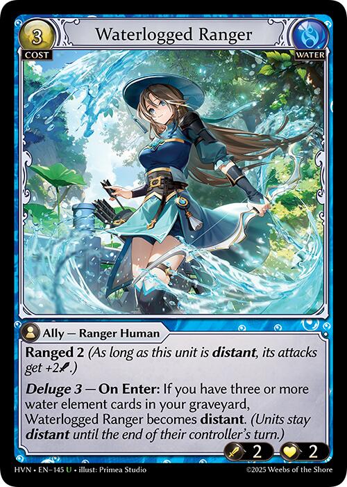 Waterlogged Ranger (145) [Abyssal Heaven] | Card Merchant Takapuna