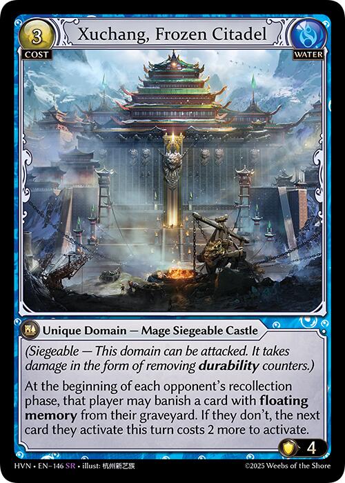 Xuchang, Frozen Citadel (146) [Abyssal Heaven] | Card Merchant Takapuna
