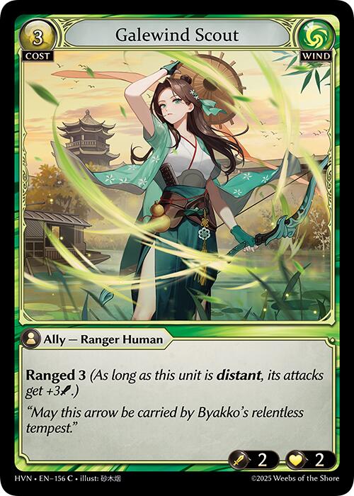 Galewind Scout (156) [Abyssal Heaven] | Card Merchant Takapuna