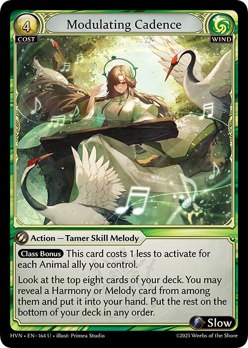Modulating Cadence (164) [Abyssal Heaven] | Card Merchant Takapuna