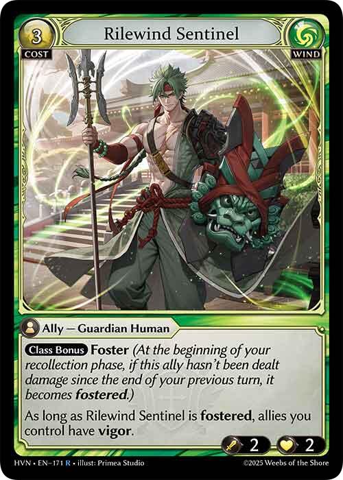 Rilewind Sentinel (171) [Abyssal Heaven] | Card Merchant Takapuna