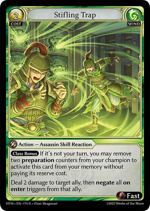 Stifling Trap (174) [Abyssal Heaven] | Card Merchant Takapuna