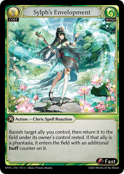 Sylph's Envelopment (176) [Abyssal Heaven] | Card Merchant Takapuna