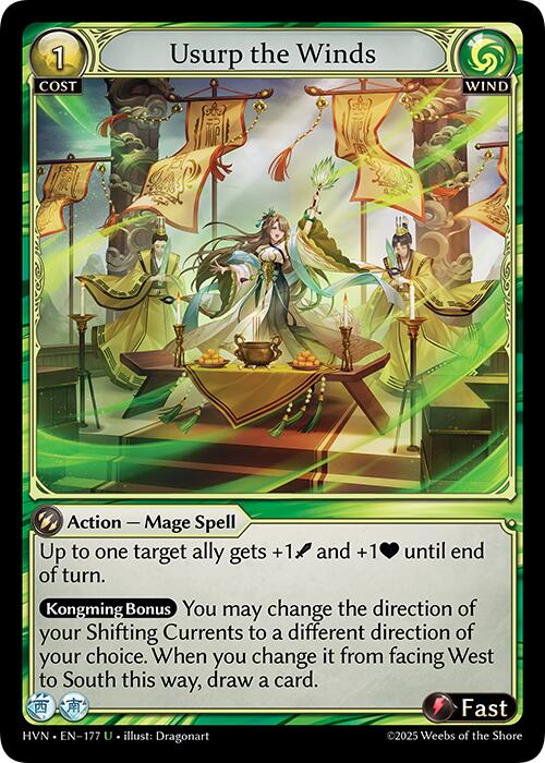 Usurp the Winds (177) [Abyssal Heaven] | Card Merchant Takapuna