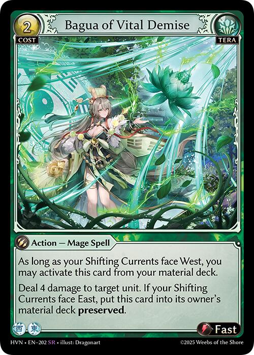 Bagua of Vital Demise (202) [Abyssal Heaven] | Card Merchant Takapuna