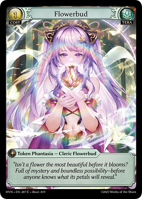Flowerbud (207) [Abyssal Heaven] | Card Merchant Takapuna