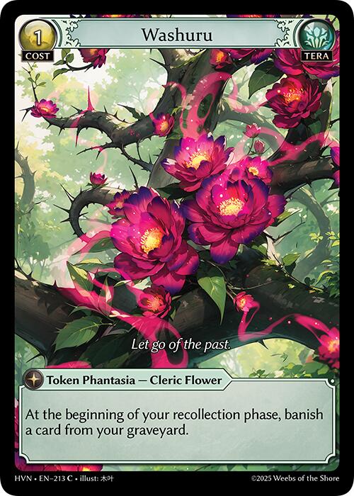 Washuru (213) [Abyssal Heaven] | Card Merchant Takapuna