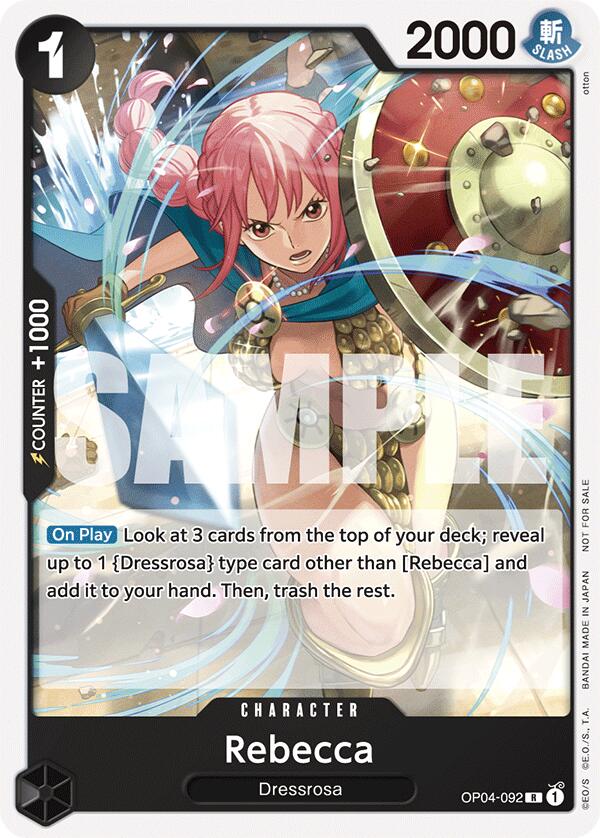Rebecca (Tournament Pack 2025 Vol. 2) [One Piece Promotion Cards] | Card Merchant Takapuna