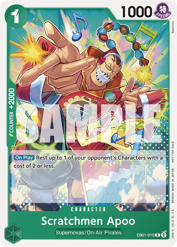 Scratchmen Apoo (Tournament Pack 2025 Vol. 2) [One Piece Promotion Cards] | Card Merchant Takapuna