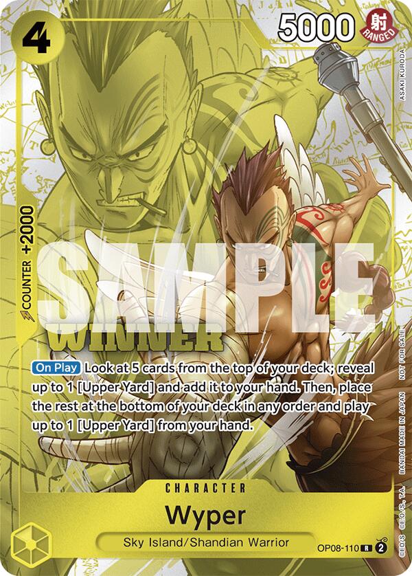 Wyper (Winner Pack 2025 Vol. 2) [One Piece Promotion Cards] | Card Merchant Takapuna