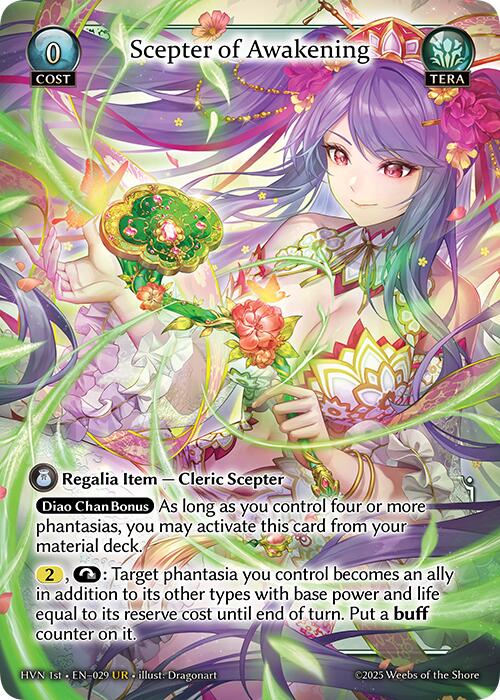 Scepter of Awakening (029) [Abyssal Heaven] | Card Merchant Takapuna