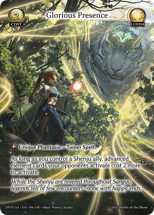 Glorious Presence (196) [Abyssal Heaven] | Card Merchant Takapuna