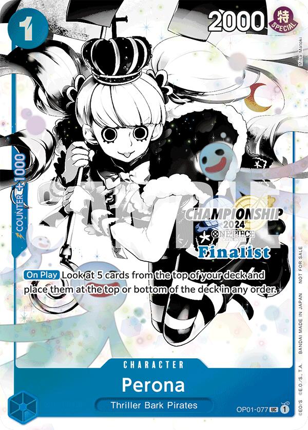 Perona (Championship 2024 Card Set Vol. 2) [One Piece Promotion Cards] | Card Merchant Takapuna