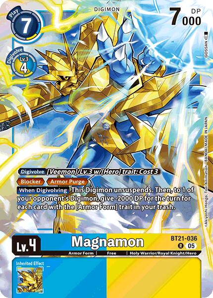 Magnamon [BT21-036] [World Convergence] | Card Merchant Takapuna