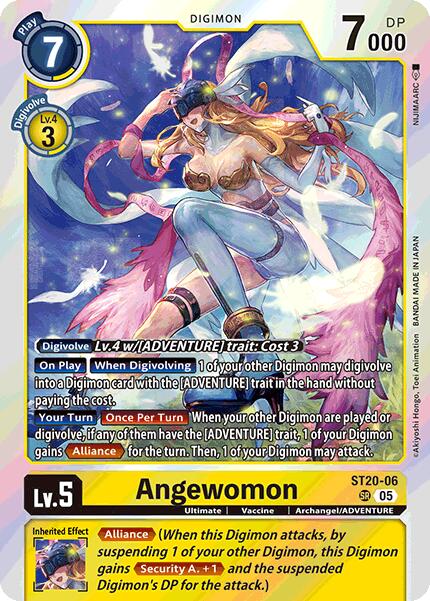 Angewomon [ST20-06] [Starter Deck: Protector of Light] | Card Merchant Takapuna