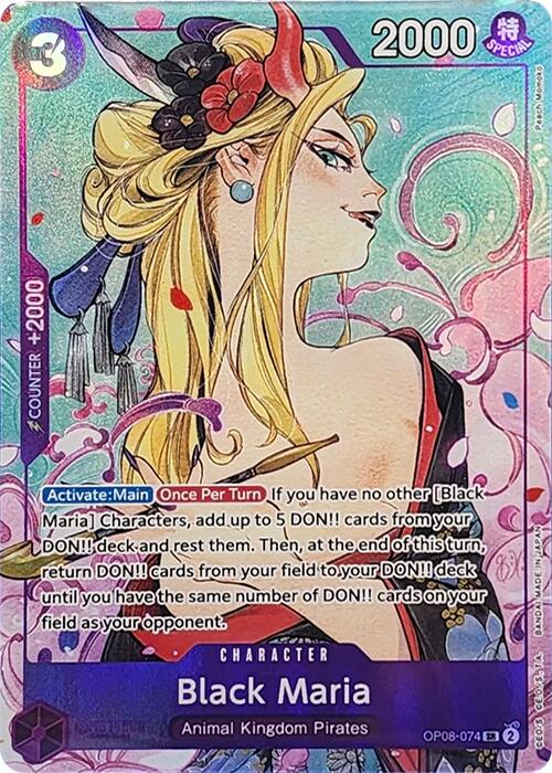 Black Maria (Illustration Box Vol.2) [One Piece Promotion Cards] | Card Merchant Takapuna